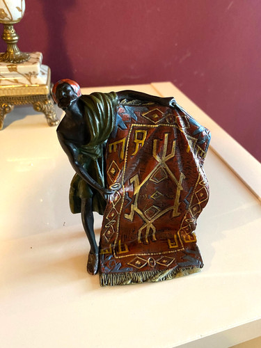 Farbige bronze skulptur vienna - farbige,