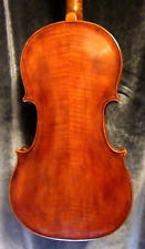 Nice Italian Antique Violin Labeled Augustus Pollastri 1917  VIDEO
