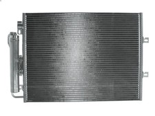 Air conditioning condenser NRF 35879 for RENAULT TWINGO II (CN0_) 1.5 2008-2014