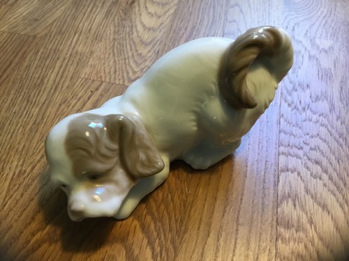 Nao lladro spaniel puppy - lladro,