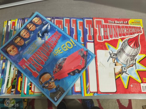 Thunderbirds magazines - thunderbirds, by