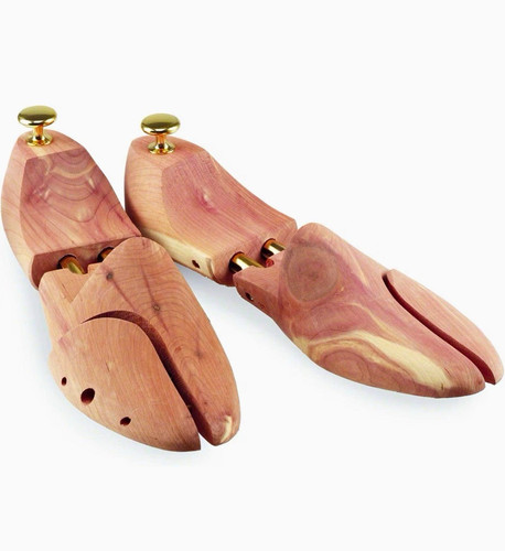 Wooden brown shoe boot - shoe, trees