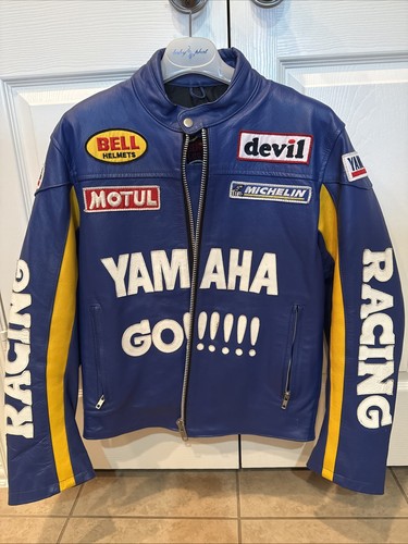 Vintage yamaha racing leather - vintage,