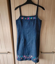 Girls Denim Dress With