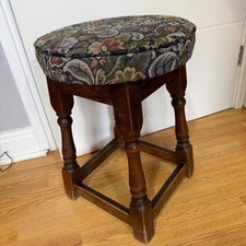 Vintage Solid Wood Stool with