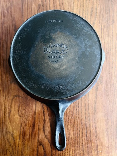 Vtg wagner ware sidney 9 - wagner, sidney-o