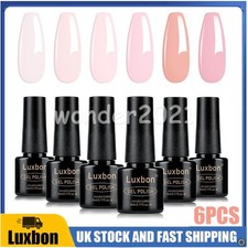 Luxbon 6PCS Gel Nail Polish