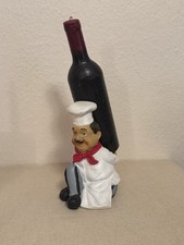Chef Wine Bottle Holder Cook