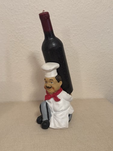 Chef wine bottle holder cook - bottle,