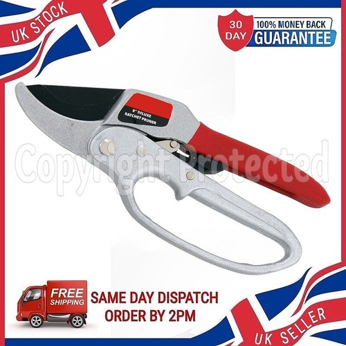 Ratchet secateurs garden - secateurs,