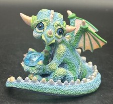 Mood Dragons Gloomy Figurine Franklin Mint Limited Edition Numbered cp29852