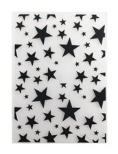 Embossing Folder  - 6" x 4" - STARS - Night Sky - Crafts