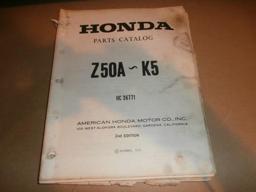 Vintage oct 1973 - vintage, honda