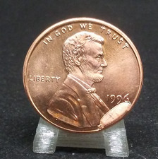 1996 Lincoln Memorial Cent Die