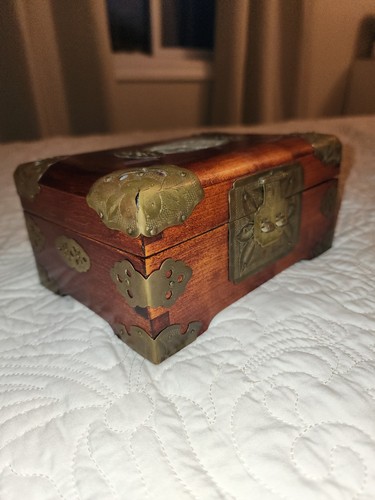 Vintage asian rosewood - asian, jewelry