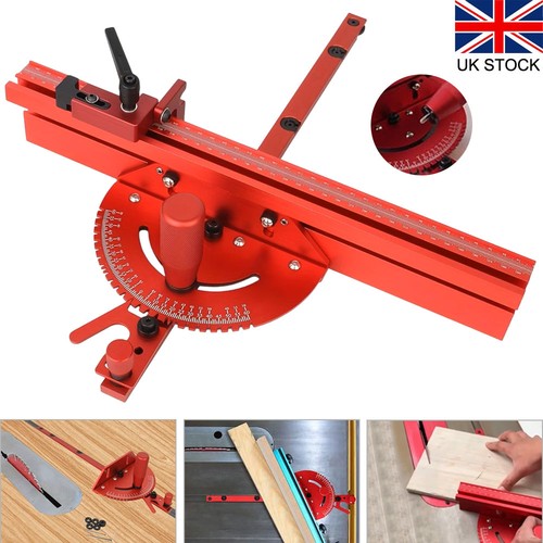 Accurate aluminum miter gauge - aluminum,