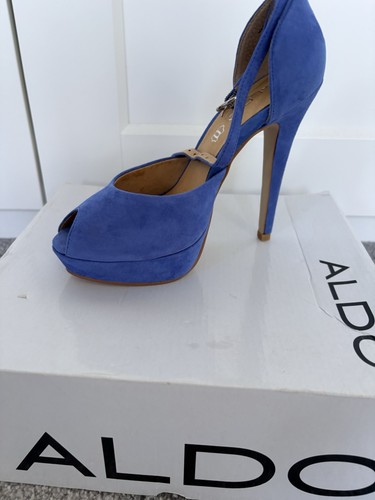 Aldo women high heel blue - high,