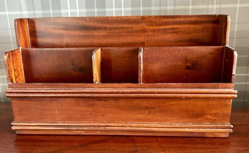 Vintage wooden desk - wooden,