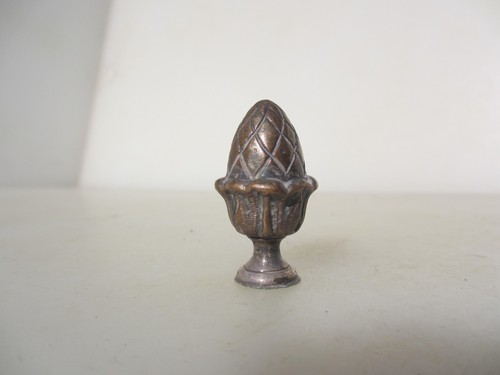 Antique brass furniture finial - antique,