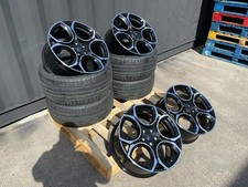 18" QUEENSTOWN BP Style ALLOY WHEELS X4 + TYRES Fits : VW GOLF / CADDY
