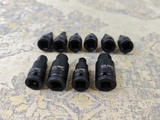 US PRO Tools 10pc Impact Hex Bit Socket Set 1/2'' Drive 4mm to 19mm 3593