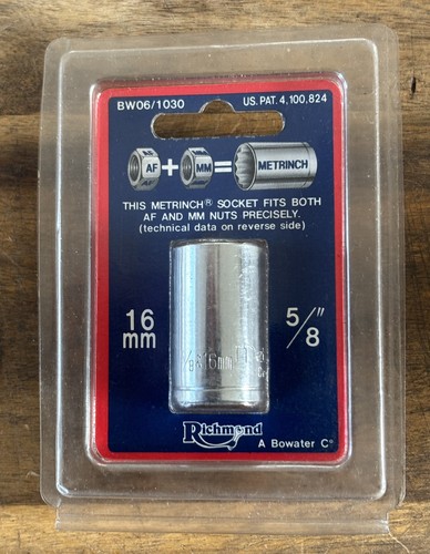 Metrinch 16mm metric - 16mm,