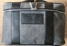 Aston Martin Vanity Beauty Travel Case Bag  Designer British Excellence 