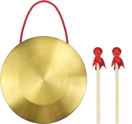 Brass copper hand - hand, gong