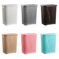 Chic Tall Knit Laundry Basket