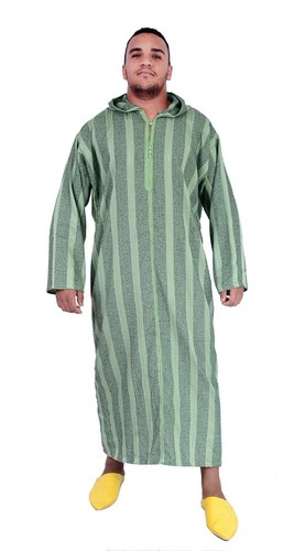 Moroccan men djellaba hooded - men,