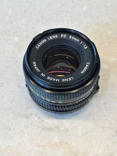 Canon FD 50mm f/1.8 Manual