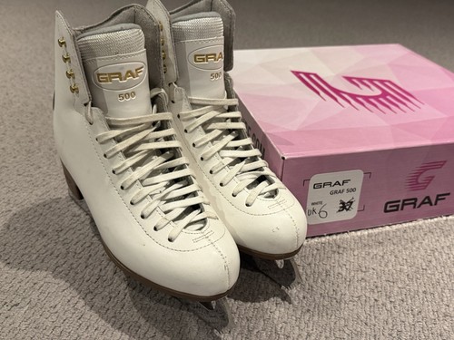 Graf 500 figure skates - skates, white