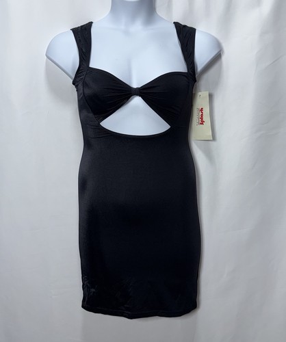 Vintage 1980s black swimdress - 1980s,