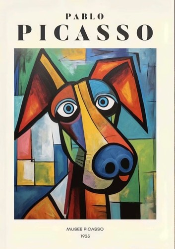 Large size picasso print - size,