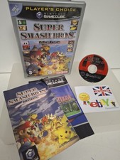 SUPER SMASH BROS. MELEE NINTENDO GAMECUBE GAME WITH MANUAL CLEAN DISC