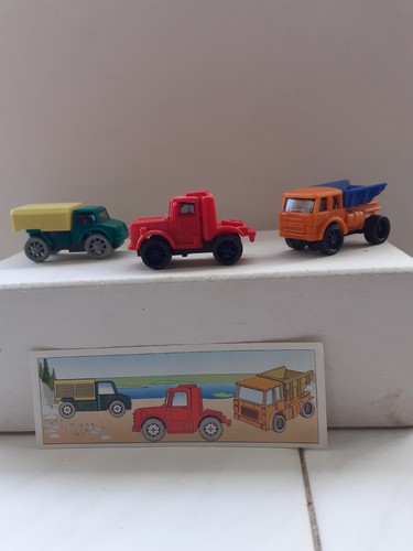 Kinder surprise toys trucks - surprise, 3