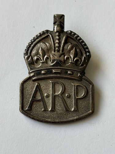 Ww2 silver hallmarked p - ww2, a.r.p