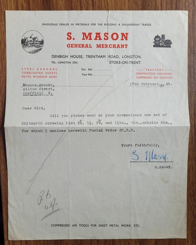 1948 mason builder - 1948, s.