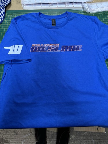 World champion weslake shirt - champion,
