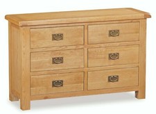 Oakvale 6 Drawer Chest / Wide
