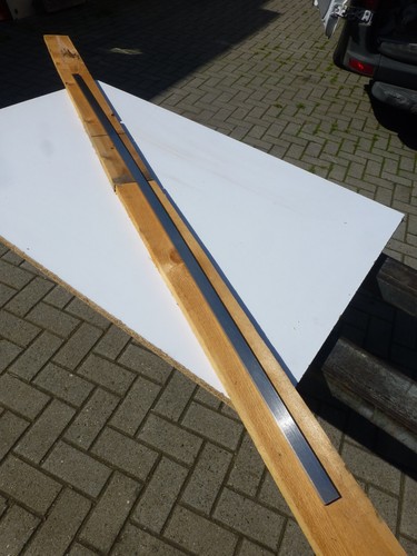 Steel ruler solid 1500 - , mm