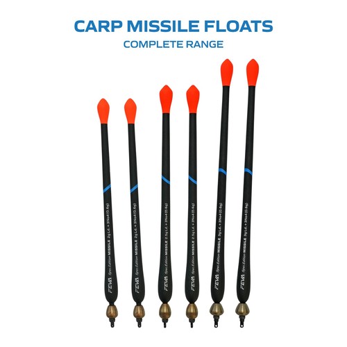 Carp missile type floats - 6, x