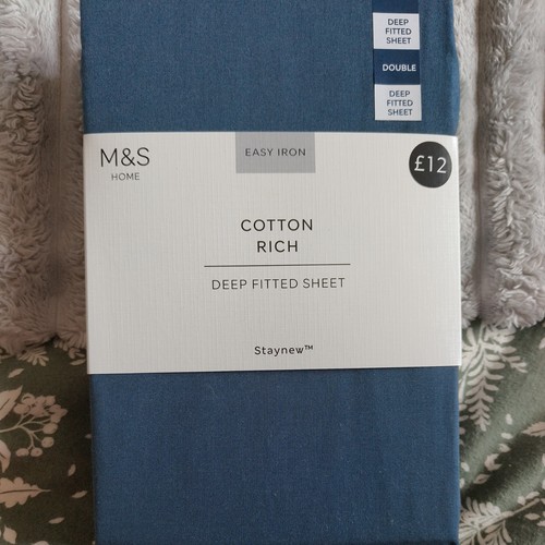 Home cotton rich easy iron - m&s,