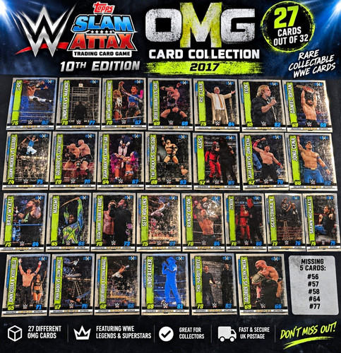 Topps wwe slam attax - attax, card