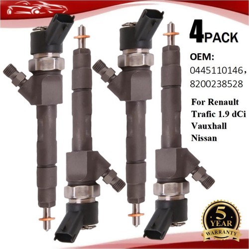 4xfuel injector for - for, renault