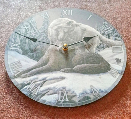Puckator wolf round - round, analogue