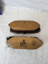 Equerry Body Brush- Adult Size grooming brushs for horses - Wooden back used