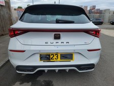 2023 CUPRA LEON MK4 V1 REAR BUMPER WHITE *READ DESCRIPTION