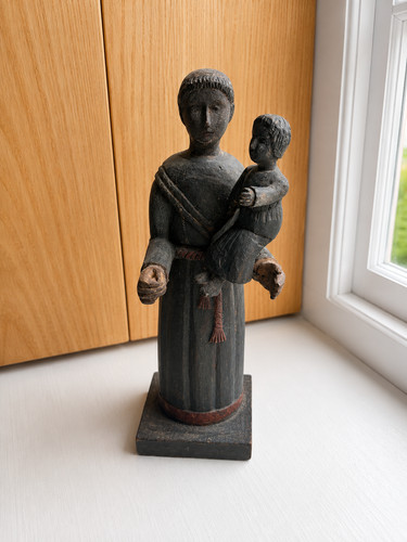 Antique hand carved wooden - antique,