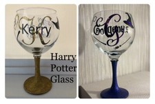 Harry Potter Glitter Gin Glass
